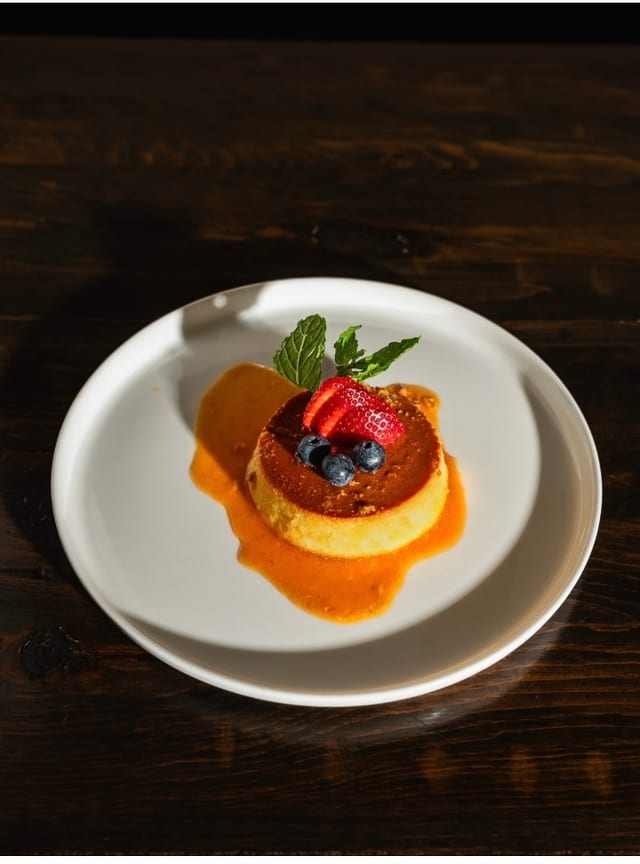 Flan.