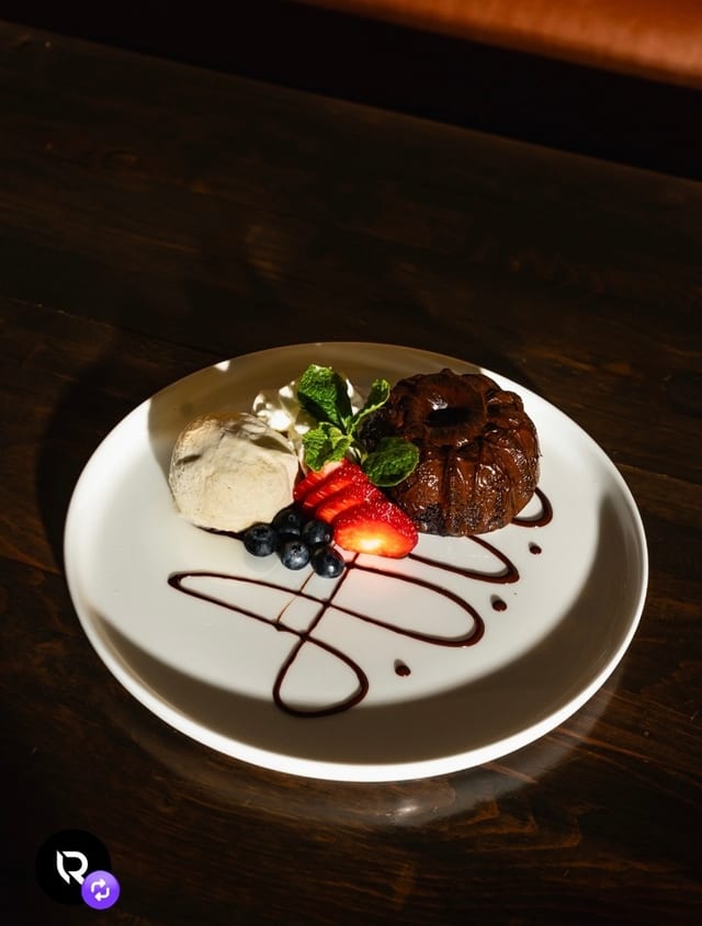 Chocolate Lava Cake.