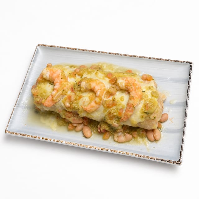Shrimp Burrito.