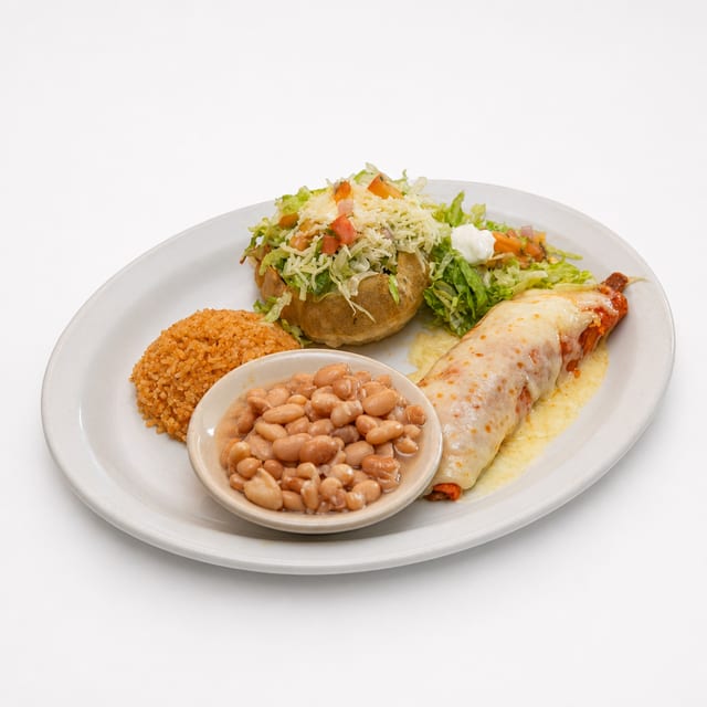 L-2 Sope & Enchilada.