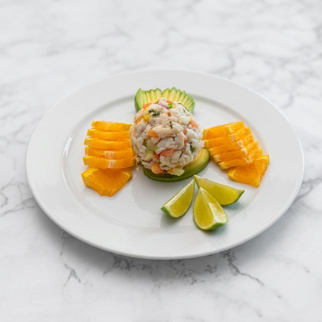 Ceviche Avocado Shell.